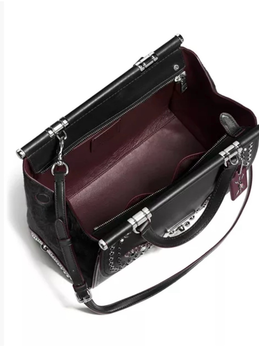 Coach Drifter Carryall
In Glovetanned Leather With Western Rivets - Picture 3 of 10